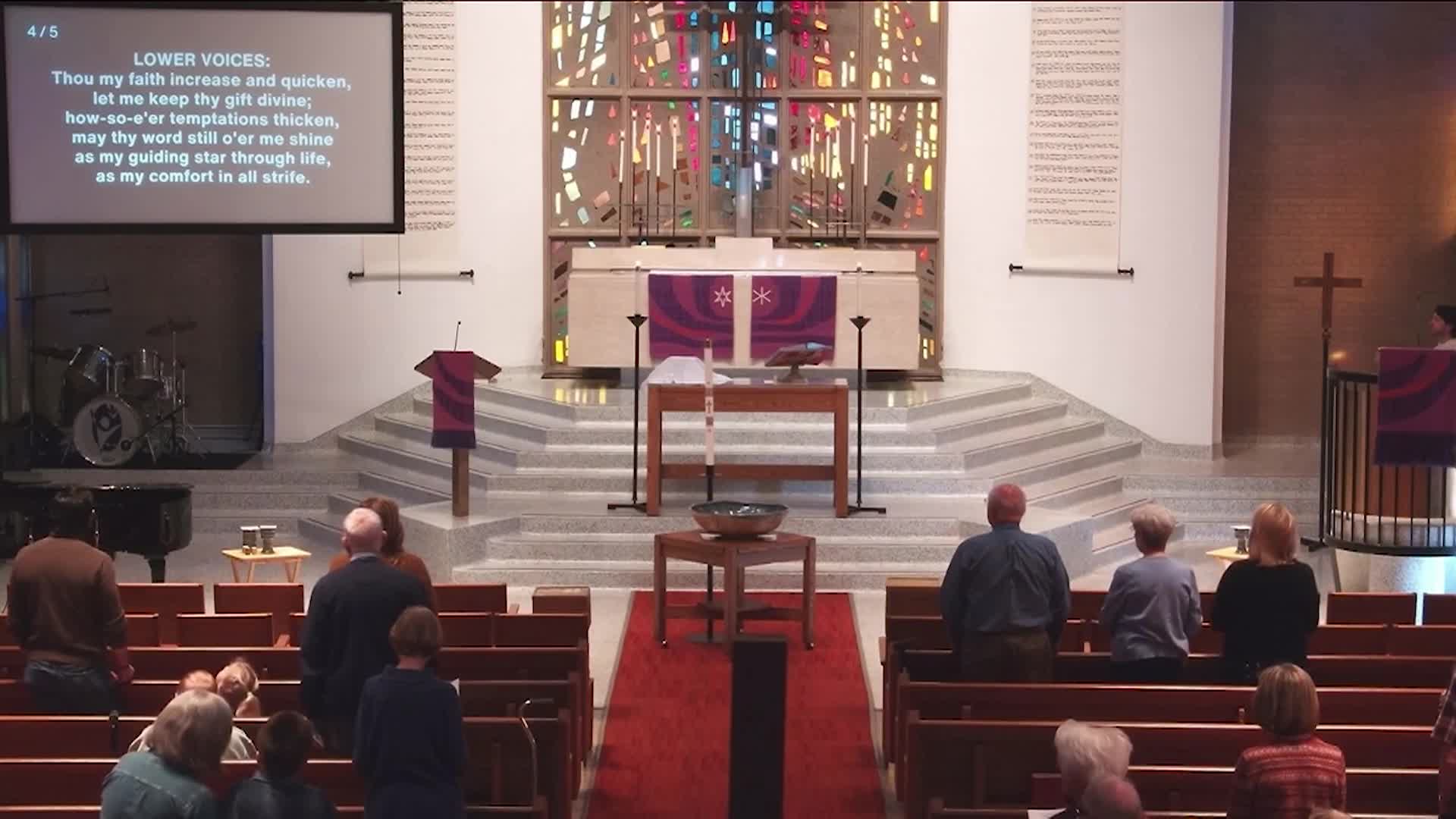 Final Gethsemane Lutheran Church Worship Service March 8th 