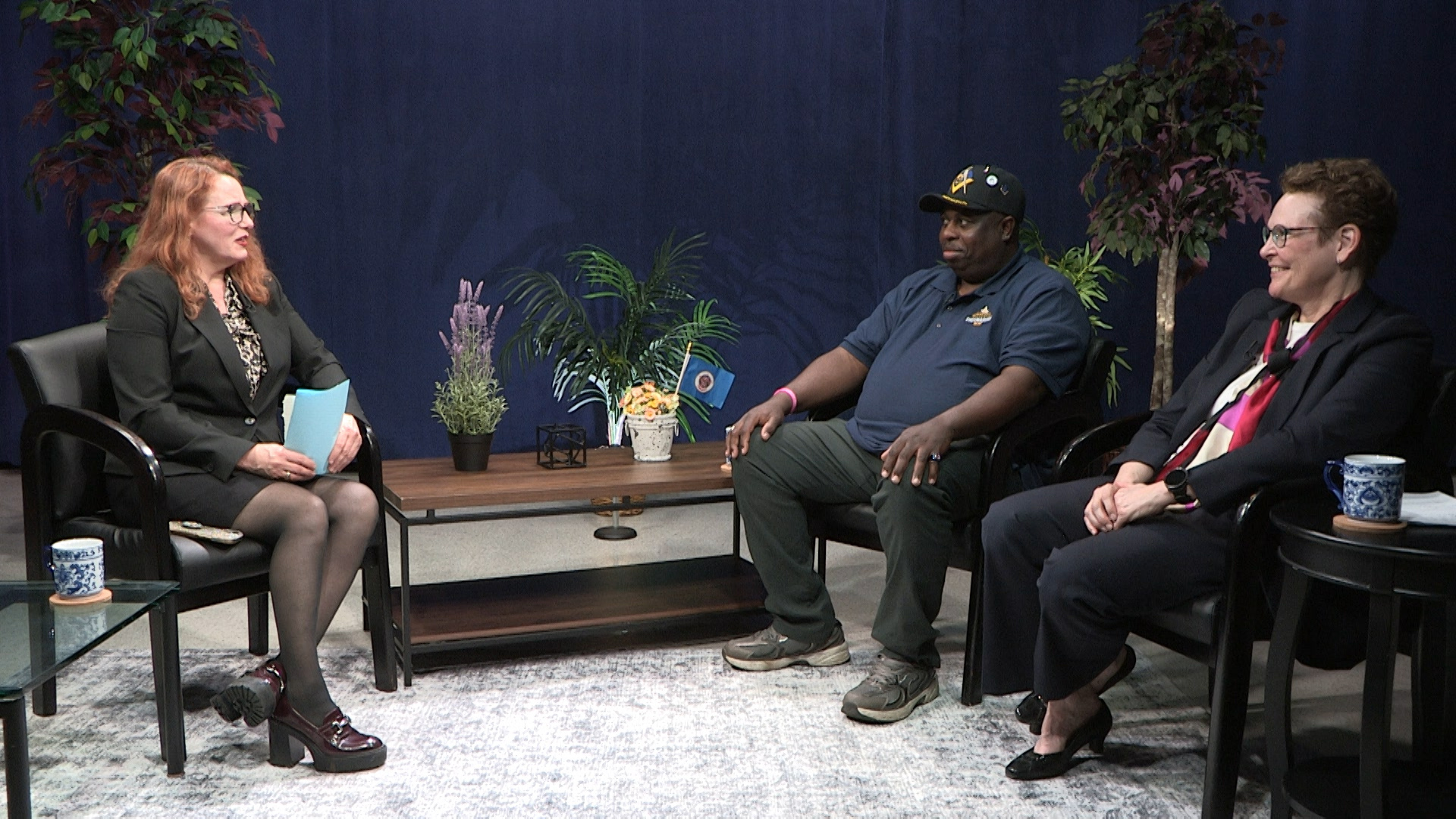 3-person discussion panel